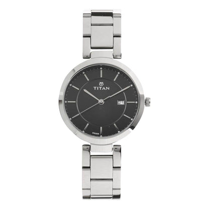 Titan Ladies Neo - Ii Analog Black Dial Women's Watch NM2480SM08/NN2480SM08 