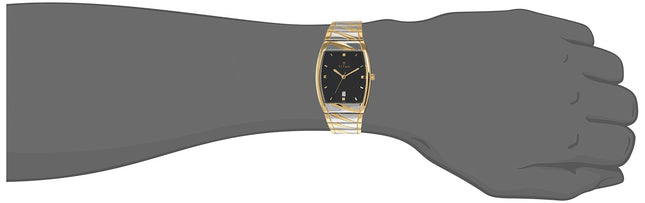 Titan Leather Karishma Analog Black Dial Men's Watch-Nl9315Bm02/Np9315Bm02 