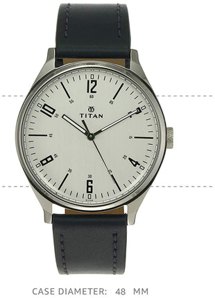 Titan Neo Iv Analog Silver Dial Men's Watch-1802SL02 / 1802SL02 