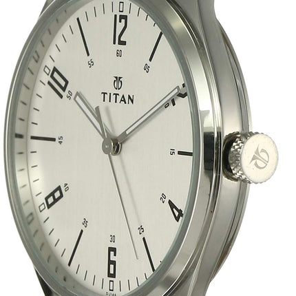 Titan Neo Iv Analog Silver Dial Men's Watch-1802SL02 / 1802SL02 