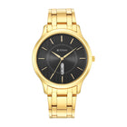Titan Quartz Analog with Day and Date Black Dial Stainless Steel Strap Watch for Men-NS1825YM02 