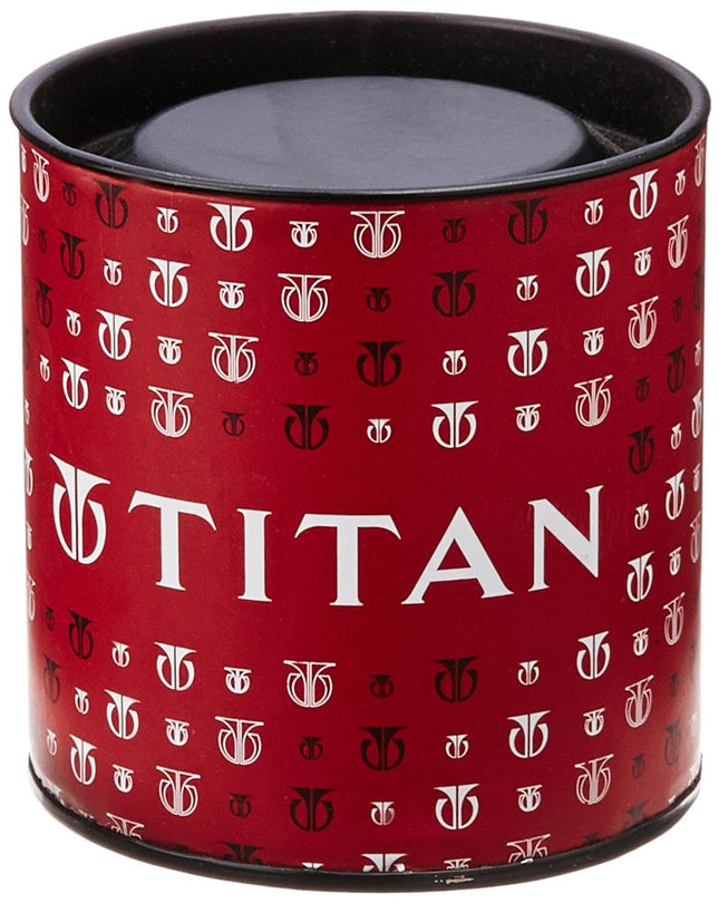 Titan Quartz Analog with Day and Date Silver Dial Stainless Steel Strap Watch for Men-NK1638SM01 