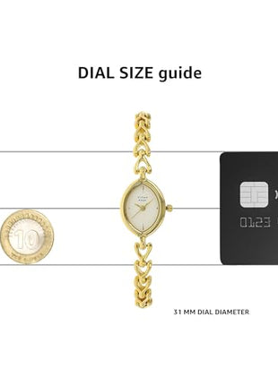 Titan Raga Analog White Dial Women's Watch NM2370YM01/NN2370YM01/NP2370YM01 