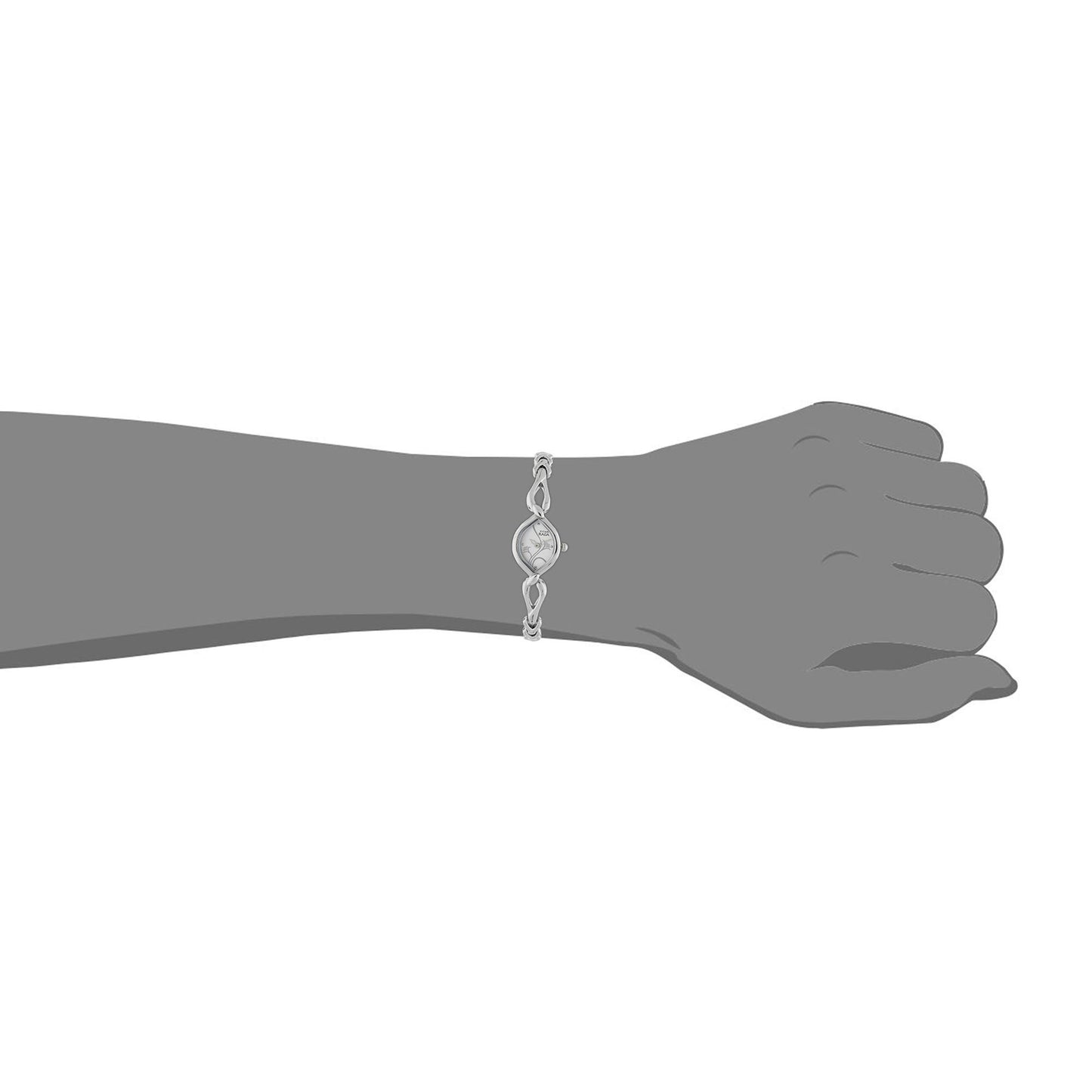 Titan Raga Analog White Dial Women's Watch -NM2455SM01 / NL2455SM01/NP2455SM01 