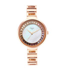 Titan Raga Love All Mother of Pearl Dial Women Silver White Analog Watch with Metal Strap-NS95150WM01 