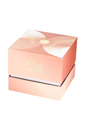 Titan Raga Moments of Joy Analog Silver Dial Women's Watch-NP95134WM01/NP95134WM01 