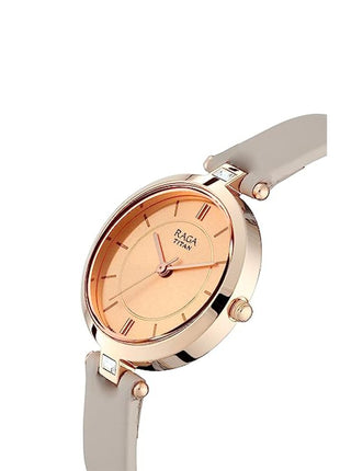 Titan Raga Viva Analog Rose Gold Dial Women's Watch 2603WL01/NN2603WL01/NP2603WL01 