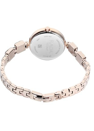 Titan Raga Viva Analog Rose Gold Dial Women's Watch NM2606WM01/NN2606WM01/NP2606WM01 