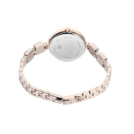 Titan Raga Viva Analog Rose Gold Dial Women's Watch NM2606WM01/NN2606WM01/NP2606WM01 