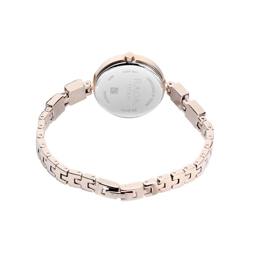 Titan Raga Viva Analog Rose Gold Dial Women's Watch NM2606WM01/NN2606WM01/NP2606WM01 