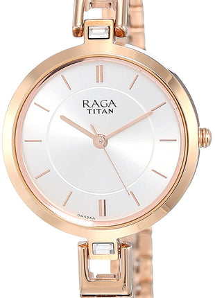 Titan Raga Viva Analog Silver Dial Women's Watch 2603WM01/NN2603WM01/NP2603WM01 