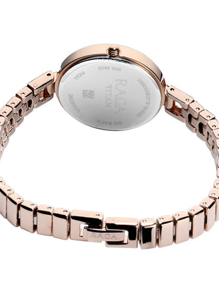 Titan Raga Viva Analog Silver Dial Women's Watch 2603WM01/NN2603WM01/NP2603WM01 