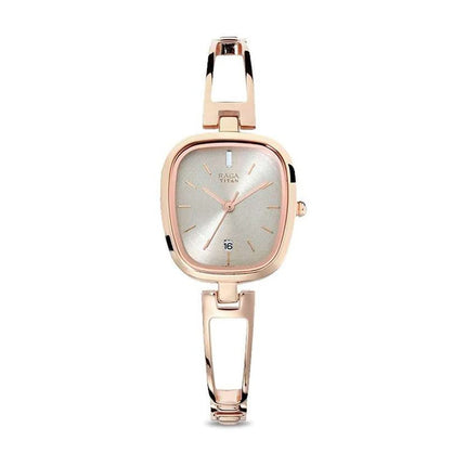 Titan Raga Viva analog Grey Dial Women's Watch NM2604WM01/NN2604WM01/NP2604WM01 