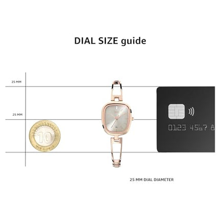Titan Raga Viva analog Grey Dial Women's Watch NM2604WM01/NN2604WM01/NP2604WM01 
