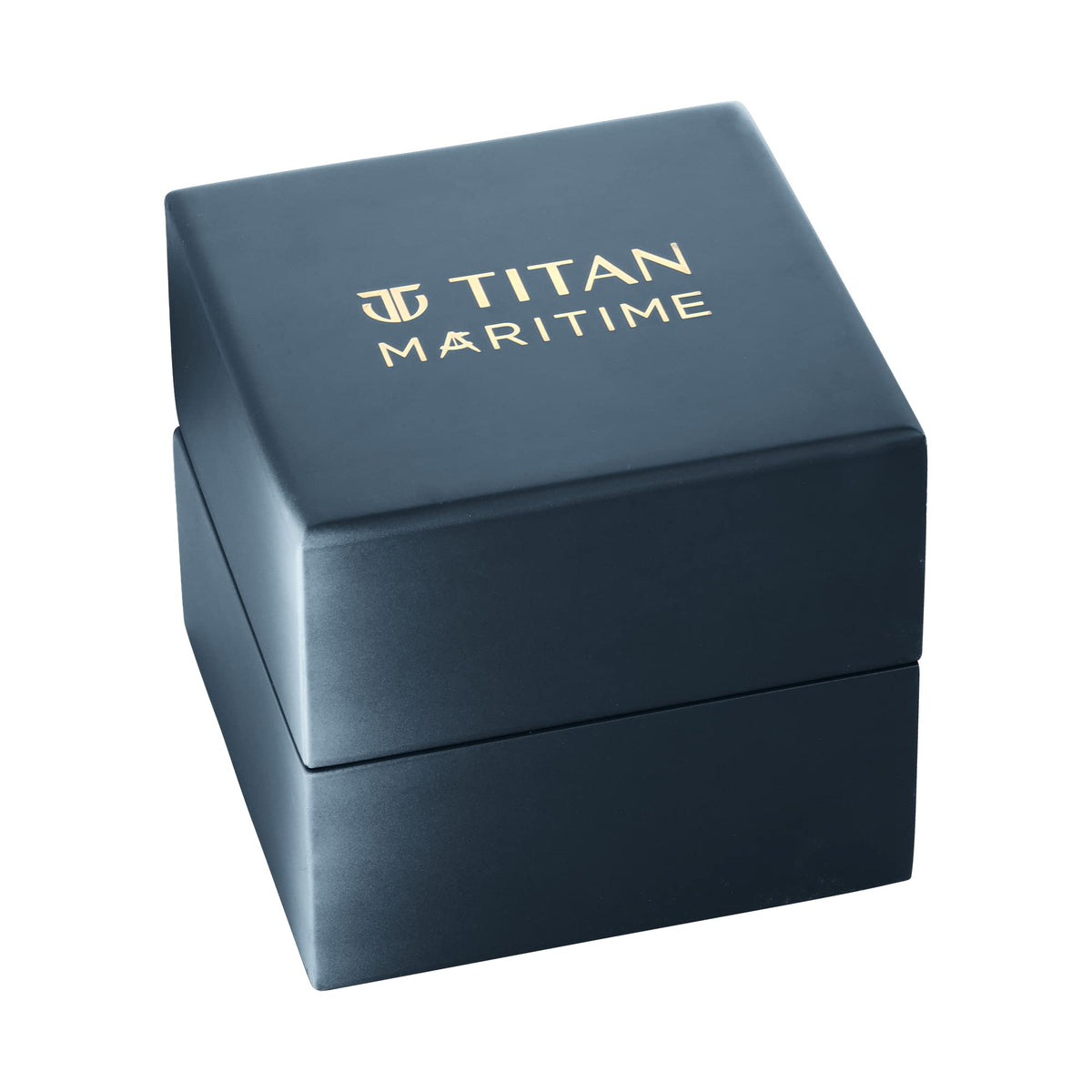 Titan Regalia Maritime Blue Dial Quartz Multifunction Stainless Steel Strap Watch for Men-NS1873KM02/NT1873KM02 