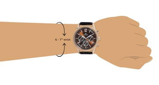 Titan Stainless Steel Neo Analog Silver Dial Men's Watch-Nl1734Wl01/Np1734Wl01, Band Color:Brown 