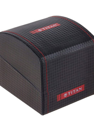 Titan Stainless Steel Neo Analog Silver Dial Men's Watch-Nl1734Wl01/Np1734Wl01, Band Color:Brown 