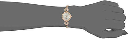Titan Stainless Steel Raga Analog Silver Dial Women's Watch Nm311Wm01/Nn311Wm01/Np311Wm01, Band Color:Rose Gold 