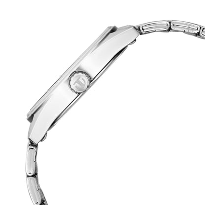 Titan Workwear Quartz Analog Black Dial Silver Stainless Steel Strap Watch for Men - NT1866SM01 