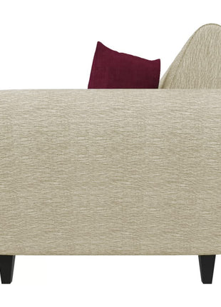 Torque - Bali Premium Fabric 3 Seater Sofa for Living Room (Beige) | Modern 3 Seater Sofa Set Couch with 2 Cushions for Bedroom Hall Festival Gift | 3 Year Warranty 