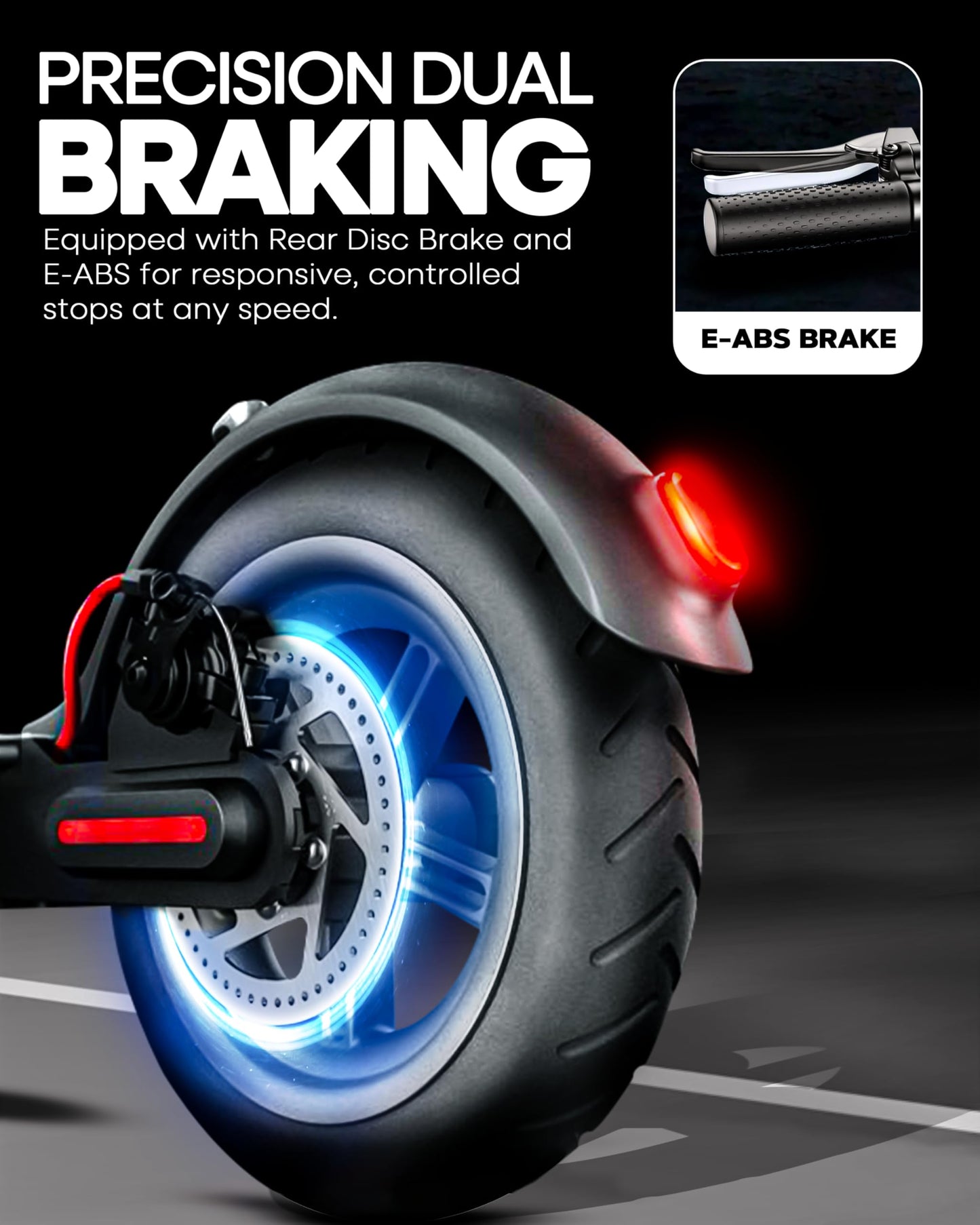 Tygatec Adult Bolt Evo Electric Scooter, Max Speed Upto 25 Km/H, Travel Distance Upto 25 Km, Easy Fold-N-Carry Design, Ultra-Lightweight Electric Scooter (Black) 