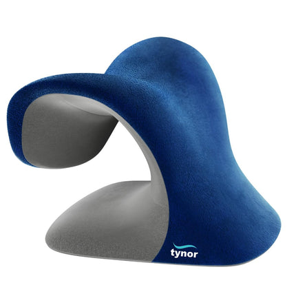 Tynor Neck Corrector & Relaxer, for men & women, Ergonomic Neck Support for Pain Relief & Relaxation, for Posture Alignment | Universal Size, 1 Unit (Blue) 