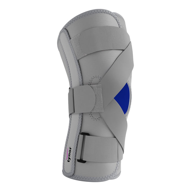 Tynor OA Knee Support (Neo) | Joint Support, Pain Relief for Men & Women | Comfortable & Durable, Right Leg Support, Pack of 1 (Grey, Medium) 