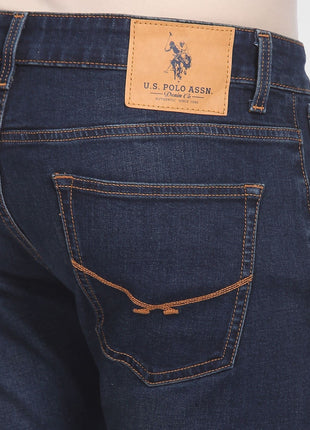 U.S. POLO ASSN. Men's Slim Jeans (UDJEN0709_Dark Blue 