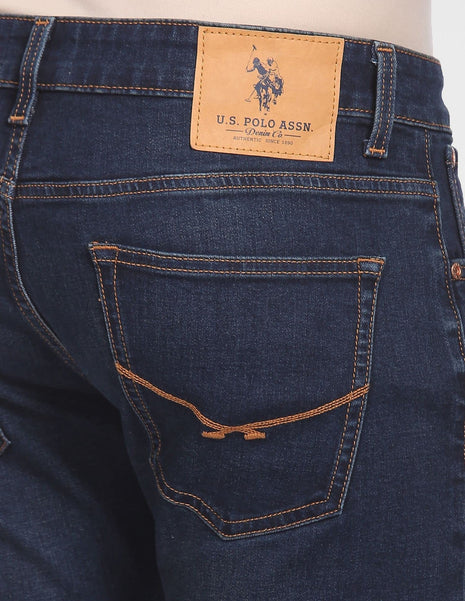 U.S. POLO ASSN. Men's Slim Jeans (UDJEN0709_Dark Blue 