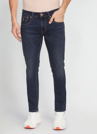 U.S. POLO ASSN. Men's Slim Jeans (UDJEN0709_Dark Blue 