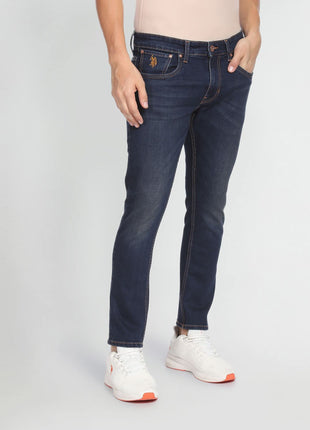 U.S. POLO ASSN. Men's Slim Jeans (UDJEN0709_Dark Blue 