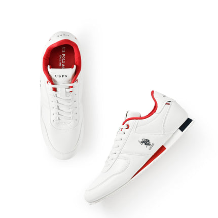 U.S. POLO ASSN. Men's Sorrento Sneaker 2.0 Off White - 9 UK 