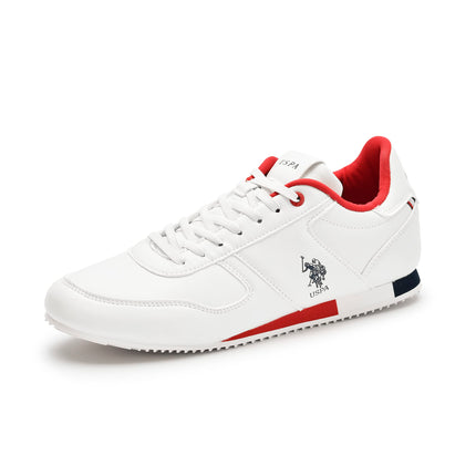 U.S. POLO ASSN. Men's Sorrento Sneaker 2.0 Off White - 9 UK 