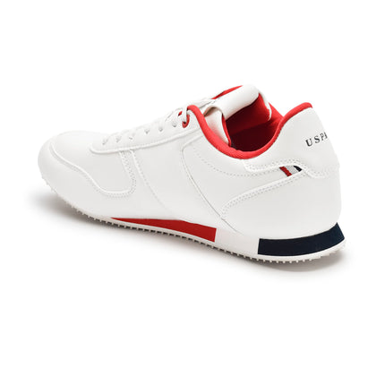 U.S. POLO ASSN. Men's Sorrento Sneaker 2.0 Off White - 9 UK 