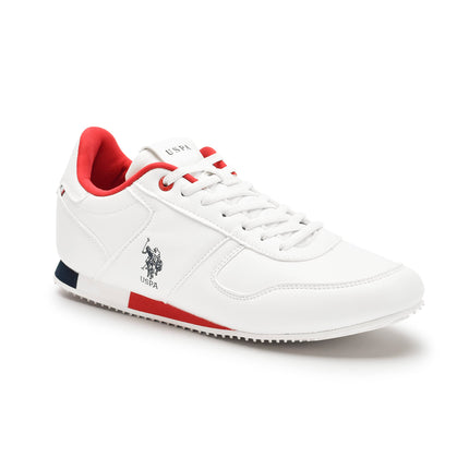 U.S. POLO ASSN. Men's Sorrento Sneaker 2.0 Off White - 9 UK 