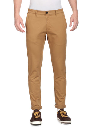 U.S. Polo Assn. Men's Slim Casual Pants (USTRO0514D_Khaki_34) 