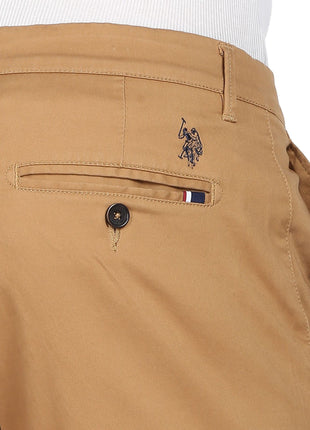 U.S. Polo Assn. Men's Slim Casual Pants (USTRO0514D_Khaki_34) 