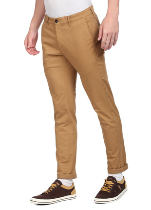 U.S. Polo Assn. Men's Slim Casual Pants (USTRO0514D_Khaki_34) 