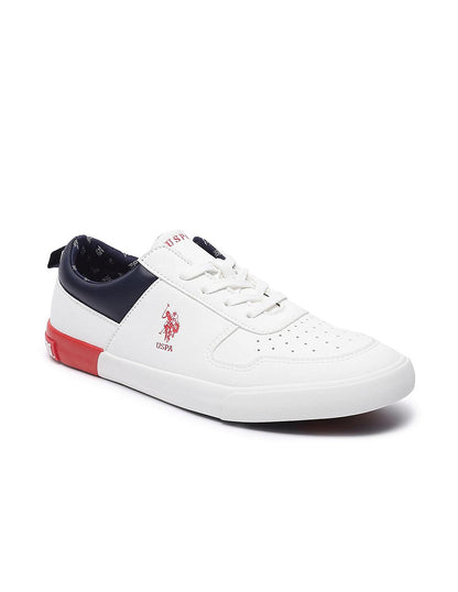 U.S. Polo Assn. Mens Clanal Off White Sneaker - 11 UK (2FD22561A01) 
