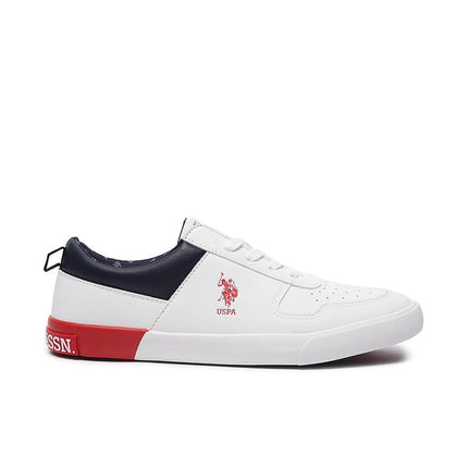U.S. Polo Assn. Mens Clanal Off White Sneaker - 11 UK (2FD22561A01) 