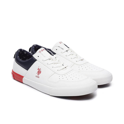 U.S. Polo Assn. Mens Clanal Off White Sneaker - 11 UK (2FD22561A01) 