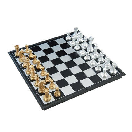 UJEAVETTE Toy International Chess Game with Folding Chess Board Board Game for Adults Kids 36x36x2cm Other Games 