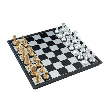 UJEAVETTE Toy International Chess Game with Folding Chess Board Board Game for Adults Kids 36x36x2cm Other Games 