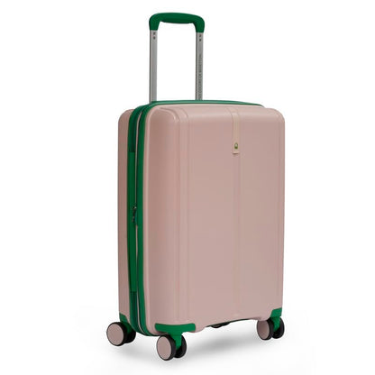 UNITED COLORS OF BENETTON Luggage Trolley, Mid, Emerald Plus, Pink 