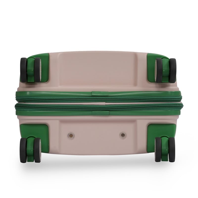 UNITED COLORS OF BENETTON Luggage Trolley, Mid, Emerald Plus, Pink 