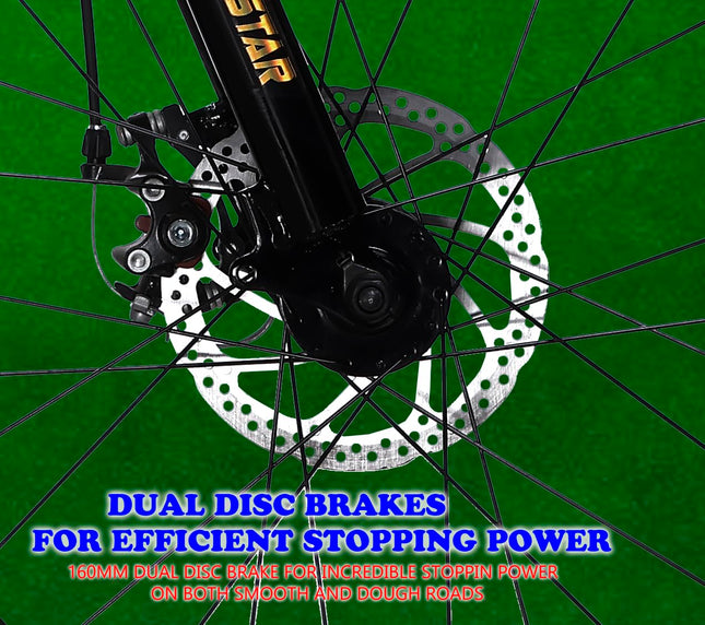 URBANSTAR Hulk | 20T BMX | Double DISC | Fat Tyres Semi Assembled | 20 T Fat Tyre Cycle (Single Speed, White) 