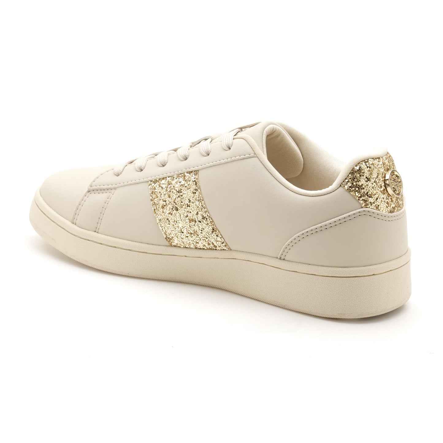 US Polo Assn Kate 3.0 Womens Sneakers Nude PU Upper EVA Sole 