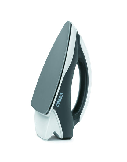 USHA ABS body Aurora 1000 W Dry Iron With Innovative Tail Light Indicator, Weilburger Soleplate (White & Grey), 1000 Watts 