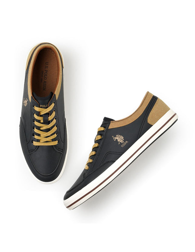 USPA|Monton|Stylish Casual Sneaker Shoes for Man Black 