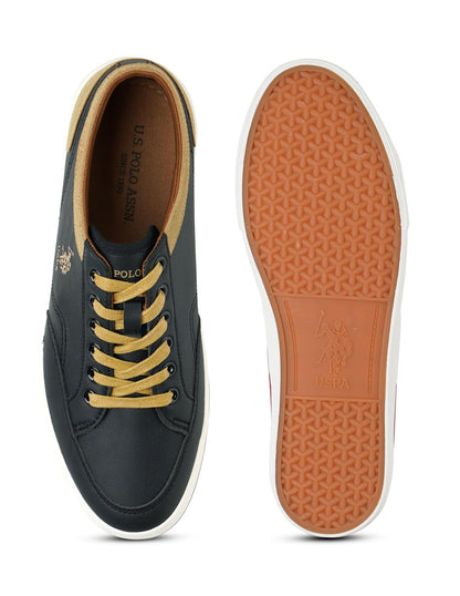 USPA|Monton|Stylish Casual Sneaker Shoes for Man Black 
